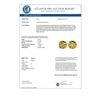 Image 3 : 3 CTW Certified Intense Yellow SI Diamond Solitaire Stud Earrings 10K Yellow Gold - REF-555R2K - 331
