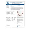 Image 3 : 52.15 CTW Ruby & Diamond Necklace Yellow Gold 10K Yellow Gold - REF-655N3A - 40558