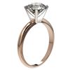 Image 4 : 2.50 CTW Certified H-SI/I Quality Diamond Solitaire Engagement Ring 10K Rose Gold - REF-870Y2X - 329