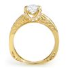 Image 2 : 1.10 CTW Certified VS/SI Diamond Ring 14K Yellow Gold - REF-172W2H - 11659