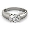 Image 1 : 1 CTW Certified VS/SI Diamond Solitaire Ring 18K White Gold - REF-331Y4X - 27804