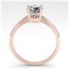 Image 4 : 1.01 CTW VS/SI Diamond Engagement Designer Ring 18K Rose Gold - REF-284W7H - 32399