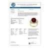 Image 3 : 9.18 CTW Pink Tourmaline & Diamond Ring 14K Yellow Gold - REF-159A8V - 10836