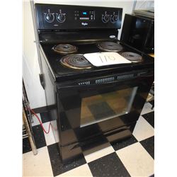 WHIRLPOOL ELECTRIC 4 BURNER STOVE