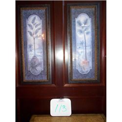 Pair of Framed and Signed Paintings