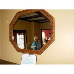 Octogoan  Resin Wall Mirror