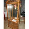 Image 1 : Oak Display Cabinet