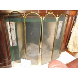 Brass Fireplace Screen