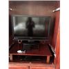 Image 2 : TV Cabinet with Doors, TV and DVD Player