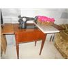 Image 1 : Singer Sewing Machine / Marble Top Table