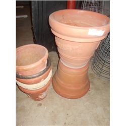 Asstd. Terra Cotta Planter Lot