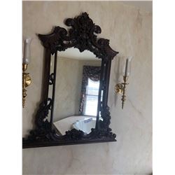 ORNATE WALL MIRROR