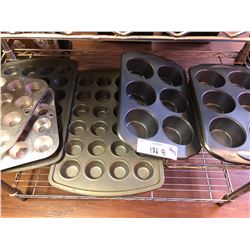 10 Muffin Tin Trays (Lot )