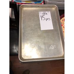 Heavy Duty Metal Baking Trays (Lot)
