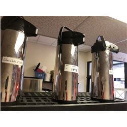3 Large Coffee Dispensers