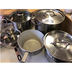 Assorted Professional Grade cookware