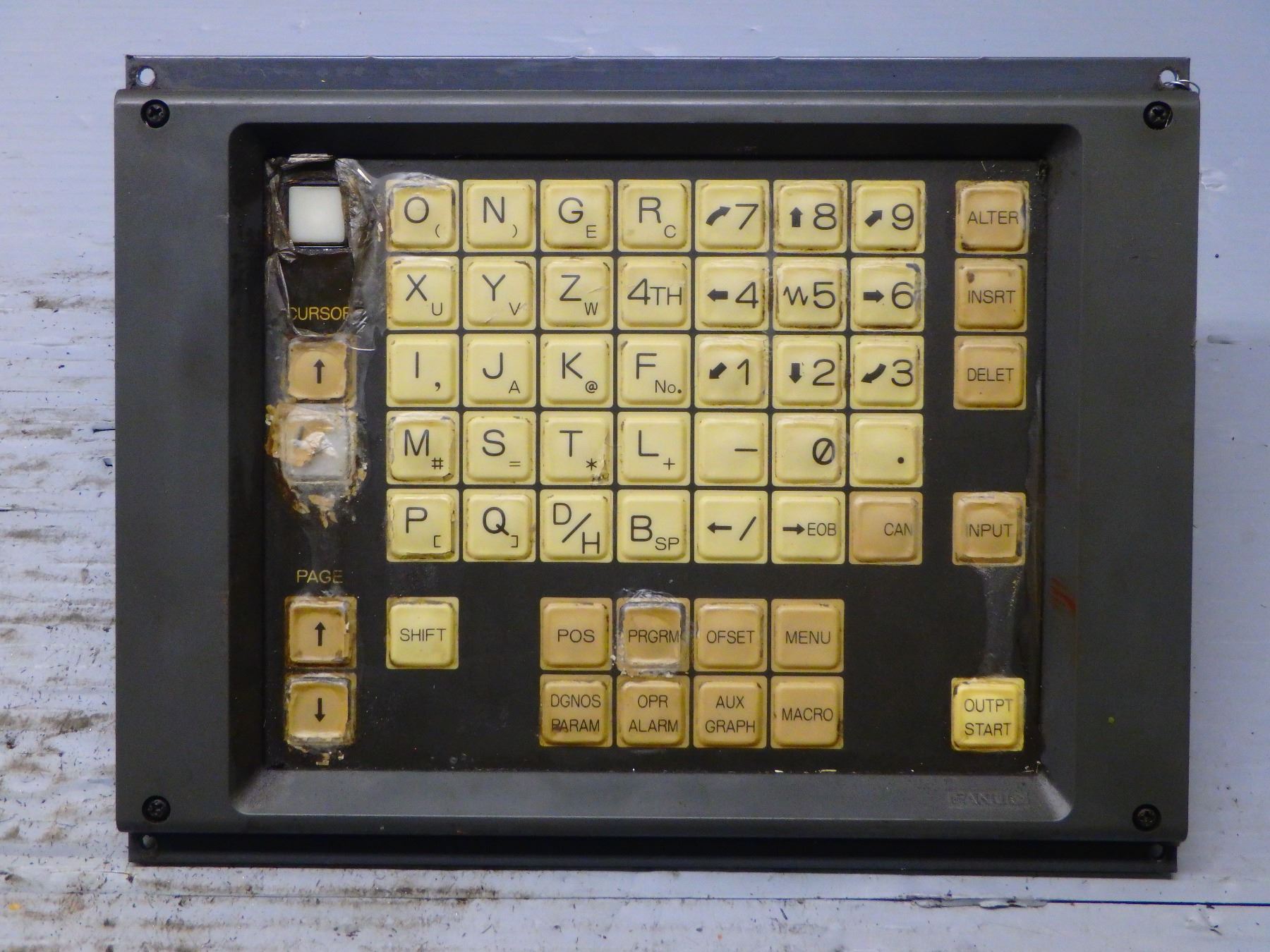 Fanuc Control Panel Keyboard FANUC A02B-0098-C146/MAR KEYBOARD/ CONTROL PANEL