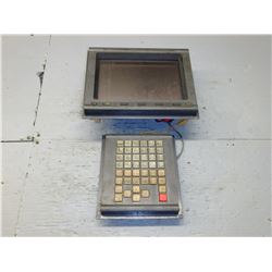 FANUC A02B-0120-C116 LCD PANEL AND MDI UNIT