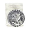 Image 1 : Roll of (20) 1963 Brilliant Uncirculated Franklin Half Dollar Silver Coins