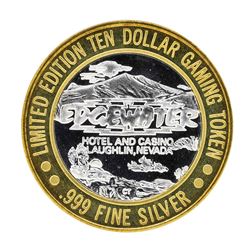 .999 Silver Edgewater Hotel & Casino $10 Casino Limited Edition Gaming Token