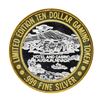 Image 1 : .999 Silver Edgewater Hotel & Casino $10 Casino Limited Edition Gaming Token