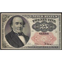1874 Twenty-Five Cent 5th Issue Fractional Note