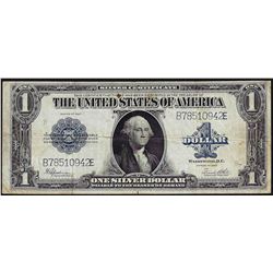 1923 $1 Silver Certificate Note