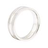Image 2 : 14KT White Gold Men's Wedding Band