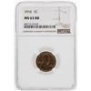 Image 1 : 1916 Lincoln Wheat Penny Coin NGC MS63RB