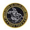Image 2 : .999 Silver Sam's Town Las Vegas Nevada $10 Casino Limited Edition Gaming Token