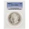 Image 1 : 1881-S $1 Morgan Silver Dollar Coin PCGS MS63