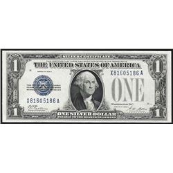 1928A $1 Funnyback Silver Certificate Note