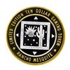 Image 1 : .999 Silver Rancho Mesquite Casino Nevada $10 Casino Limited Edition Gaming Toke