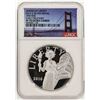 Image 1 : 2016-S American Liberty Silver Medal PF70 Ultra Cameo Early Releases