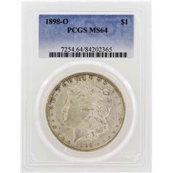 1898-O $1 Morgan Silver Dollar Coin PCGS MS64