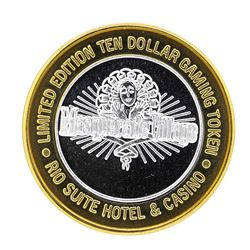 .999 Silver Rio Suite Hotel & Casino Las Vegas, NV $10 Limited Edition Gaming To