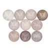 Image 2 : Lot of (10) 1921 $1 Morgan Silver Dollar Coins