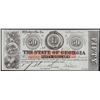 Image 1 : 1863 $50 State of Georgia Milledgeville Obsolete Note