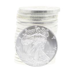 Roll of (20) 2012 $1 American Silver Eagle Brilliant Uncirculated Coins