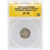Image 1 : 1157-1276 France Denier Bishops of Valence Coin ANACS VF35