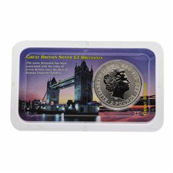 1999 Great Britain Two Pound Silver Coin