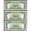 Image 2 : Lot of (3) 1953B $5 Legal Tender Notes