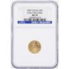 Image 1 : 2007 $5 American Gold Eagle Coin NGC MS70 Early Releases