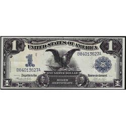 1899 $1 Black Eagle Silver Certificate Note