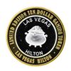 Image 1 : .999 Silver Hilton Las Vegas, Nevada $10 Casino Limited Edition Gaming Token