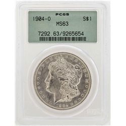 1904-O $1 Morgan Silver Dollar Coin PCGS MS63