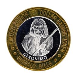 .999 Silver Buffalo Bills Resort & Casino $10 Limited Edition Gaming Token