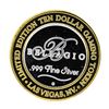 Image 2 : .999 Silver Bellagio Las Vegas, Nevada $10 Casino Limited Edition Gaming Token