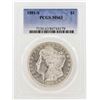 Image 1 : 1881-S $1 Morgan Silver Dollar Coin PCGS MS63