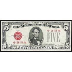 1928E $5 Legal Tender Note
